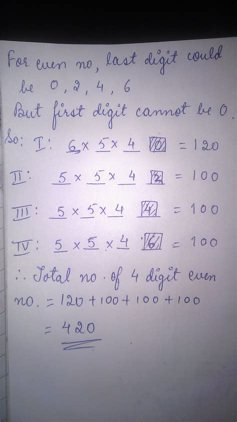 What are the largest four digits even number that can be made .